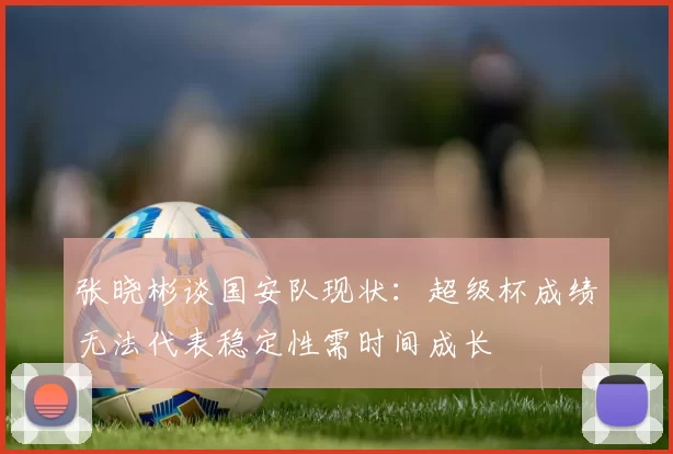 张晓彬谈国安队现状：超级杯成绩无法代表稳定性需时间成长